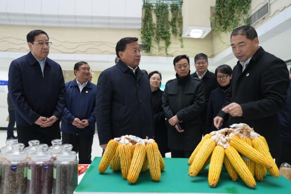 韓俊在陝西調研時強調（diào） 推動科技創新（xīn）和產業創新深度融合 因（yīn）地製宜發展壯大鄉村富民產業